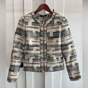 Badgley Mischka Wool Blend Suiting Jacket, size XS, or S/M for more tailored fit